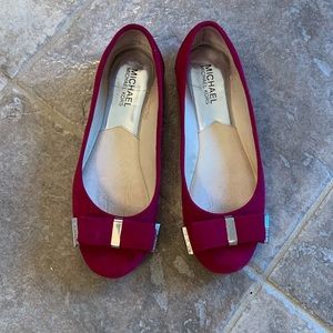Michael Kors Magenta Flats